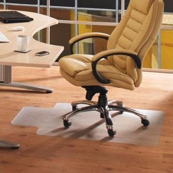 Clear Multitask PVC Office Chair Floor Mat 