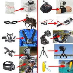 50pcs Combo Kit Accessories For Action Camera