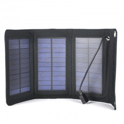 5W Outdoor Folding Portable Solar USB Charging Panel