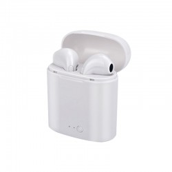 Universal Wireless Bluetooth Earphone In-Ear Earbuds With Mic White