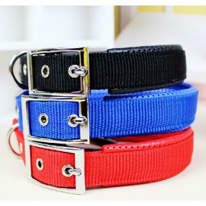 Dog Collar With Soft Leather S
