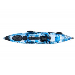 4.2M Professional Angler Sit-On-Top Fishing Kayak Blue
