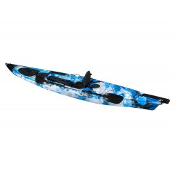 4.2M Professional Angler Sit-On-Top Fishing Kayak Blue