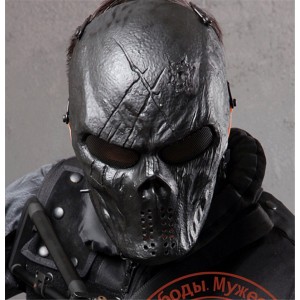Cosplay Airsoft Wire Mesh Paintball Mask Iron