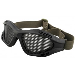 Tactical Equipment Metal Wire Mesh Airsoft Safety Goggle