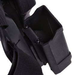 Tactical Right Hand Paddle Leg Holster M92 Black