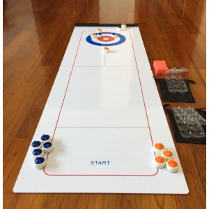 Tabletop Curling Game Set