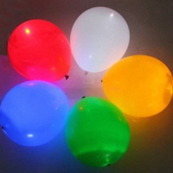 LED Light up Balloons 5 Mixed color