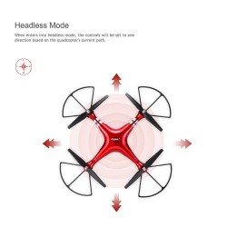 X8HG Altitude Hold Mode Headless RC Drone with 8MP Camera