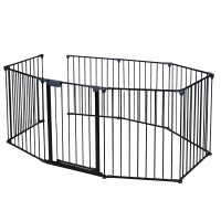 Foldable Baby Safety Fence Fire Gate 8pc