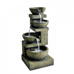 4 Level Bowl Outdoor Water Feature