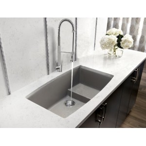 Modern Single Lever Pull Down Kitchen Faucet Chrome