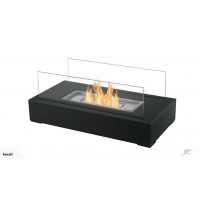 Real Flame Rectangular Fireplace with extinguisher